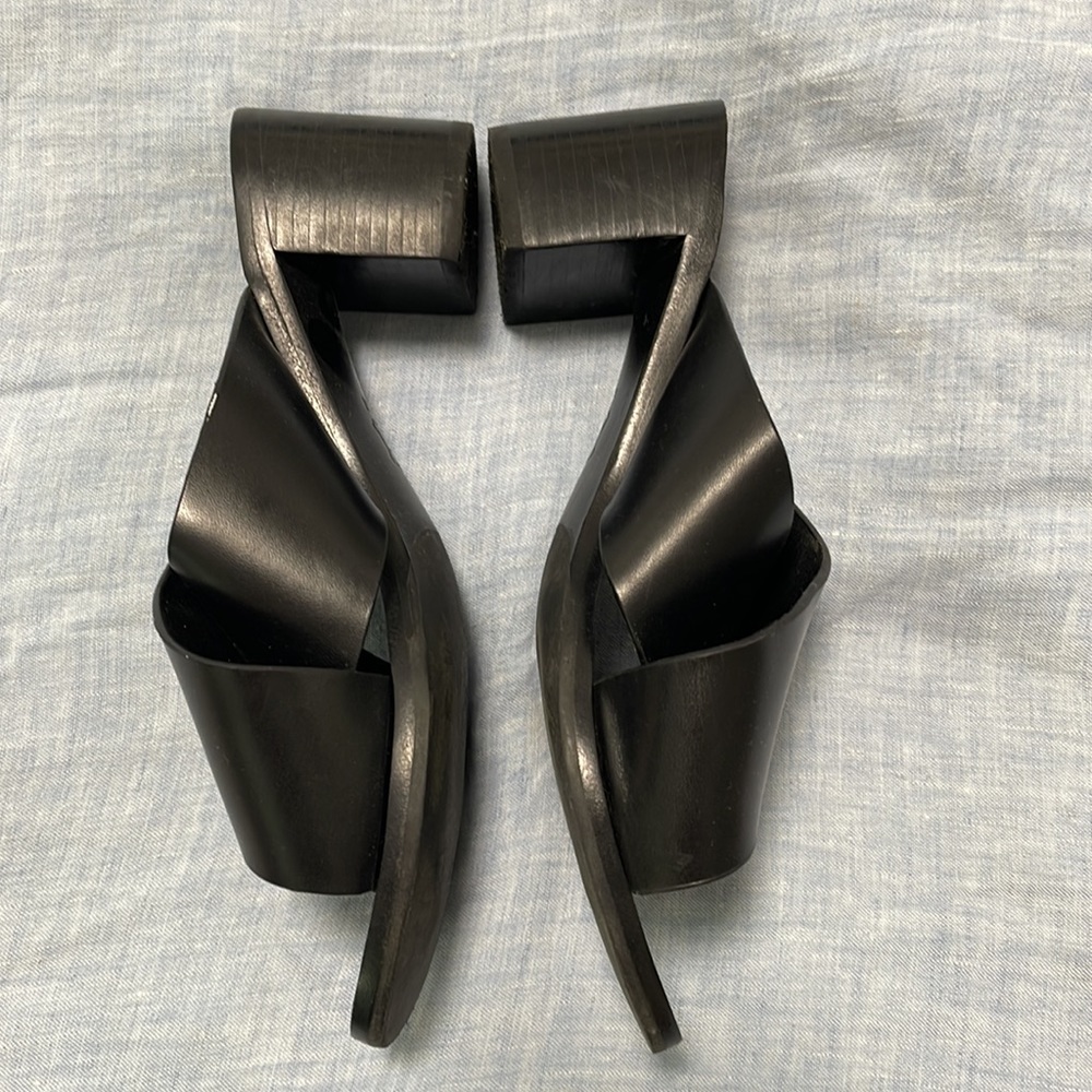 Tory Burch Montrose 55mm Mule - black leather - Picture 4 of 5